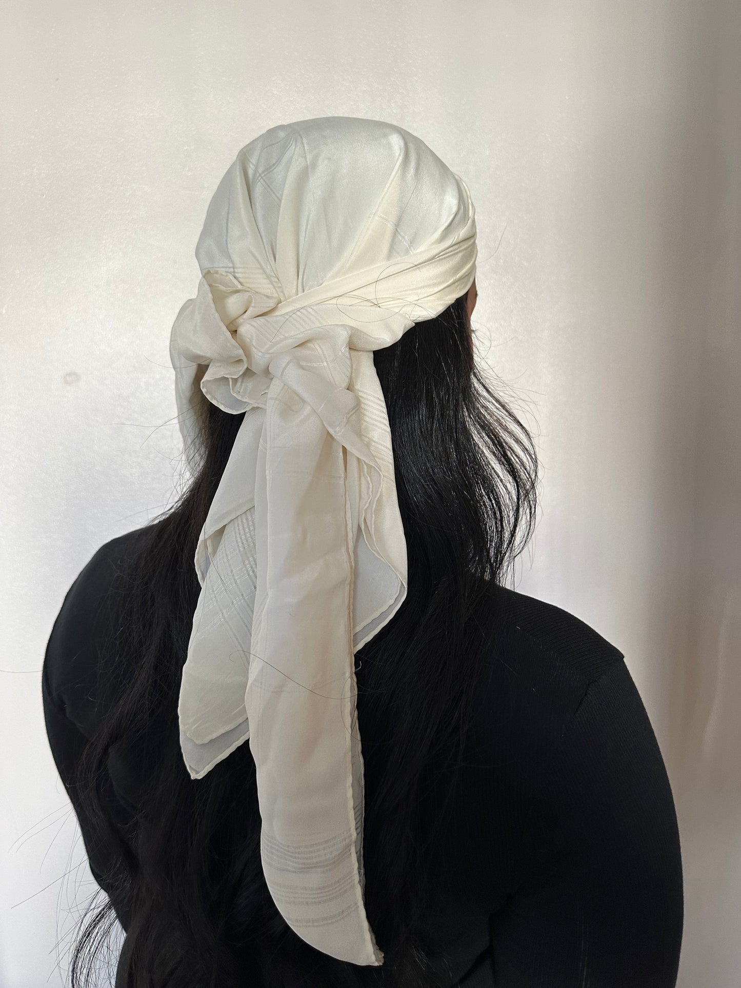 Christian Dior White Scarf